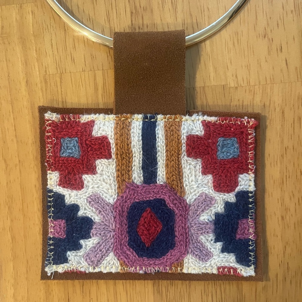 Kilim Pendant- 2 Necklace Options